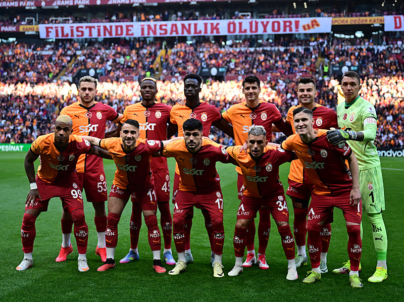 Galatasaray'ın Sivasspor maçı ilk 11'i (AA)