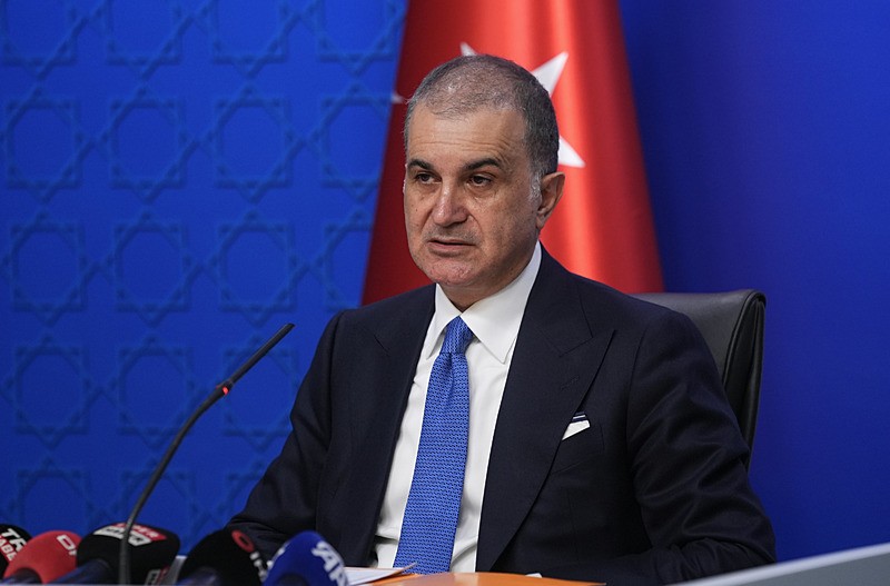 AK Parti Sözcüsü Çelik, MYK Toplantısı'na ilişkin açıklamalarda bulundu. (AA)