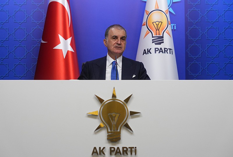 AK Parti Sözcüsü Çelik, MYK Toplantısı'na ilişkin açıklamalarda bulundu. (AA)