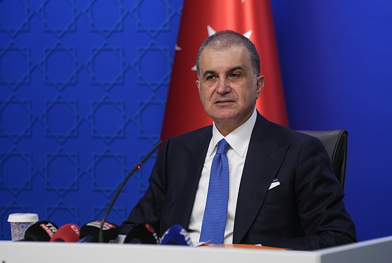 AK Parti Sözcüsü Çelik, MYK Toplantısı'na ilişkin açıklamalarda bulundu. (AA)