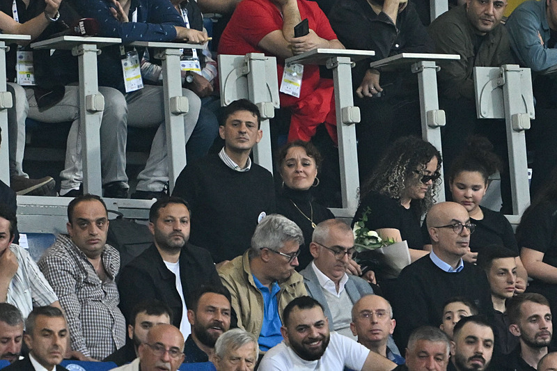 Mattia Ahmet Minguzzi'nin ailesi Kasımpaşa - Trabzonspor karşılaşması için tribündeydi (AA)