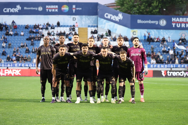 Trabzonspor'un Kasımpaşa maçına çıktığı kadrosu (Trabzonspor Kulübü)
