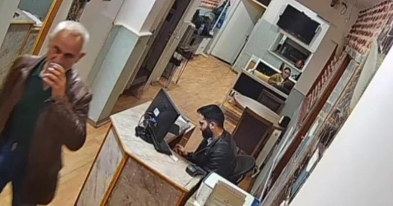 Saldırgan Selçuk Tengioğlu'nun konakladığı pansiyondan görüntüsü