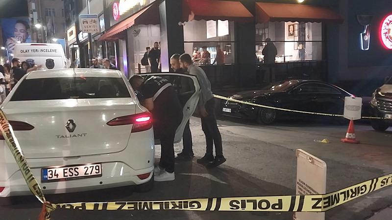 Deux attaques armées ont eu lieu dans la même rue à Beşiktaş. (DHA)