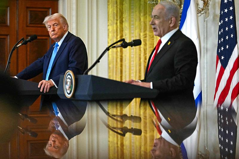 Trump ve Netanyahu, AFP