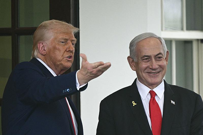 Trump ve Netanyahu, AFP