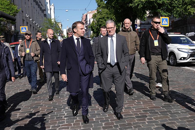 Avrupalı liderler Kiev'de, Reuters