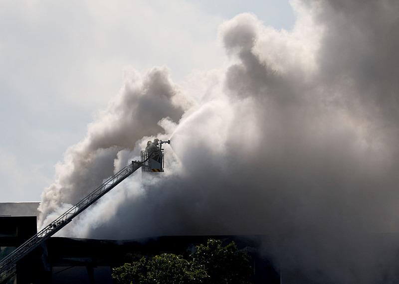 İspanya'da zehirli duman, AFP