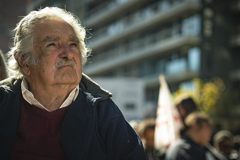 Eski Uruguay Devlet Başkanı Jose Mujica. (AA)