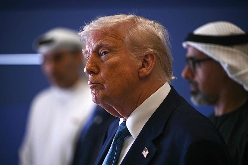 Trump Abu Dabi'de, AFP
