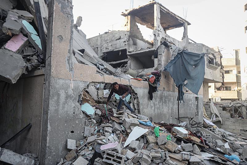 Gazze'de İsrail saldırısı, AA