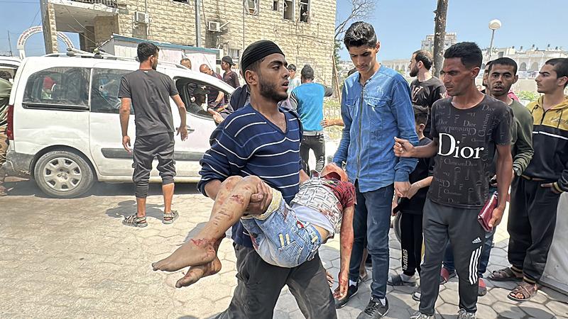 Gazze'de İsrail saldırısı, AA