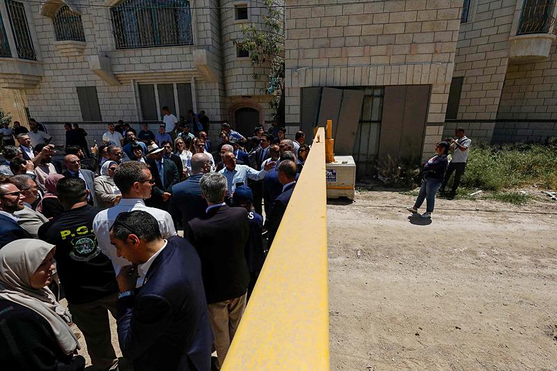 İsrail Cenin'de diplomatlara ateş açtı, AFP