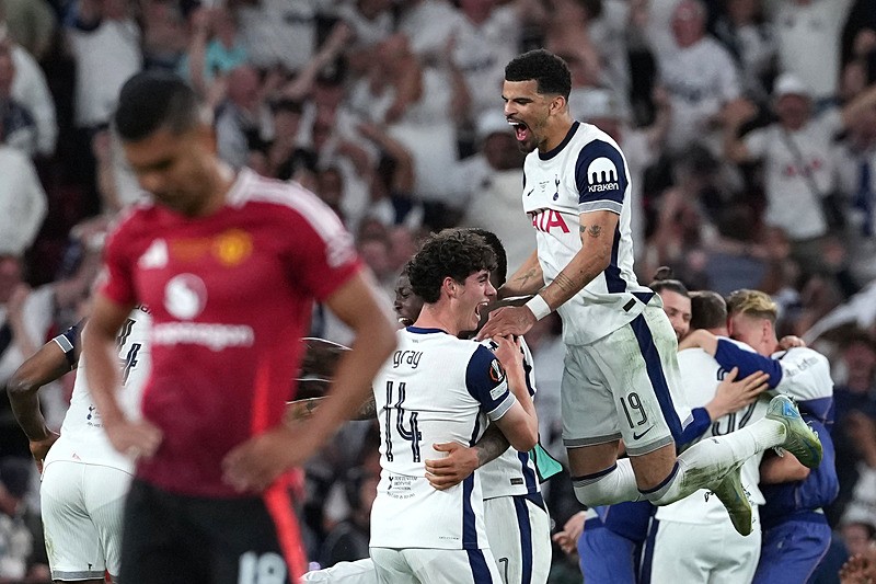 UEFA Avrupa Ligi'nde kupa Tottenham'ın. (AFP)