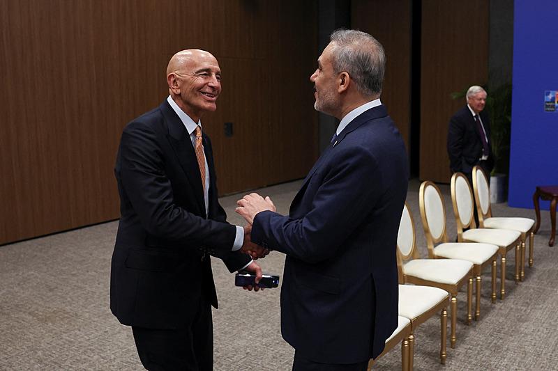 Barrack ve Dışişleri Bakanı Hakan Fidan