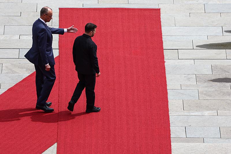 Merzi ve Zelenskiy, Reuters