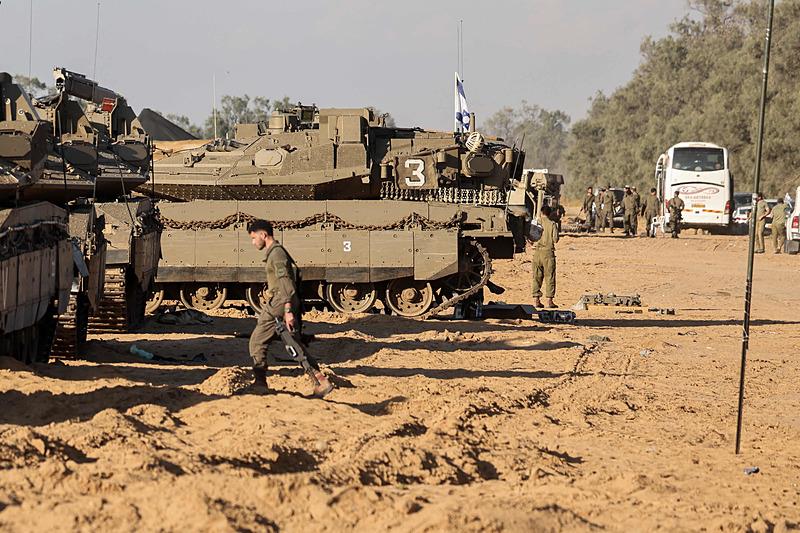 İsrail Gazze sınırı, AFP