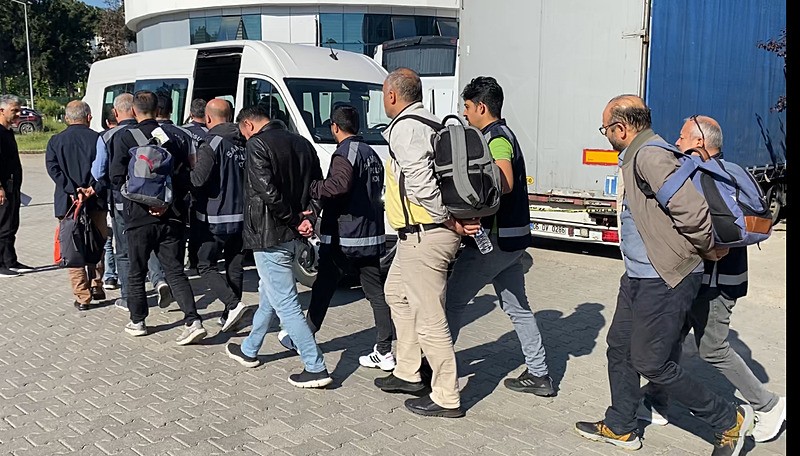 Samsun merkezli 3 ildeki Maydonoz Döner operasyonunda 7 şüpheli adliyede (DHA)