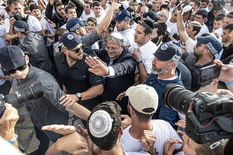 İsrailli aşırı sağcı bakanlar Mescid-i Aksa'ya baskın düzenledi, 26.05.2025, AA