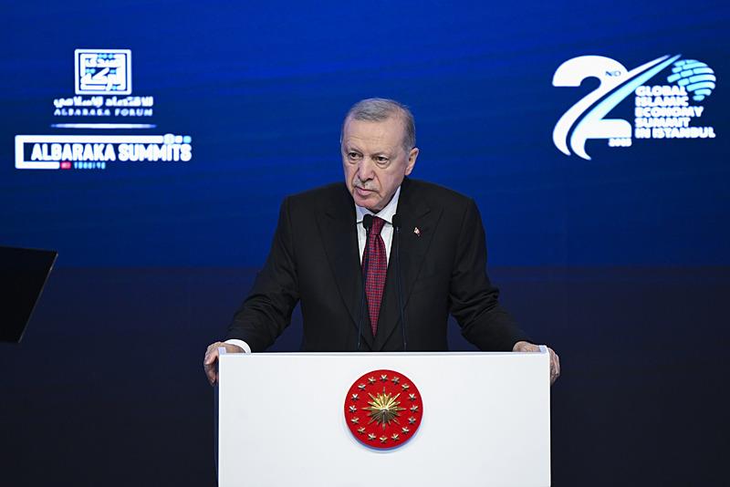 Başkan Reecp Tayyip Erdoğan 2. İstanbul Dünya İslam Ekonomisi Zirvesi'nde konuştu, AA