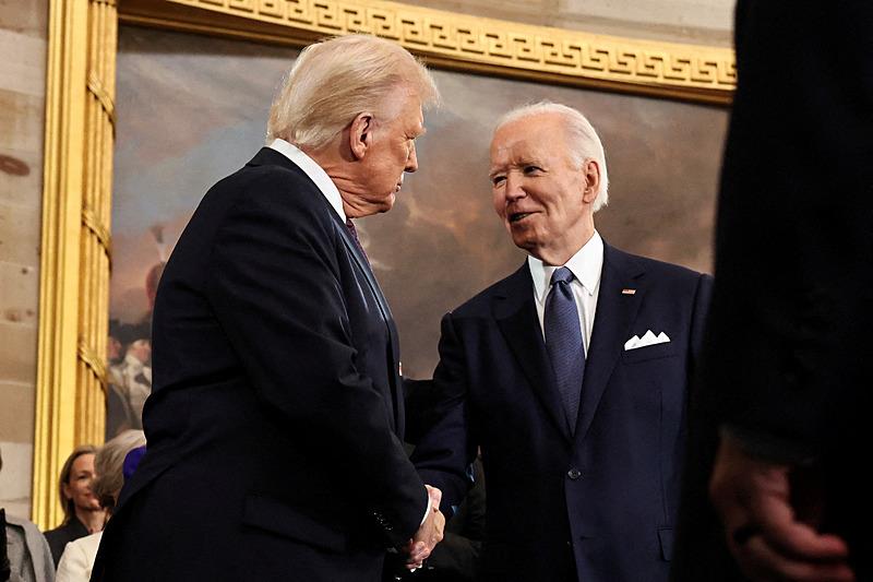 Trump ve Biden, Reuters