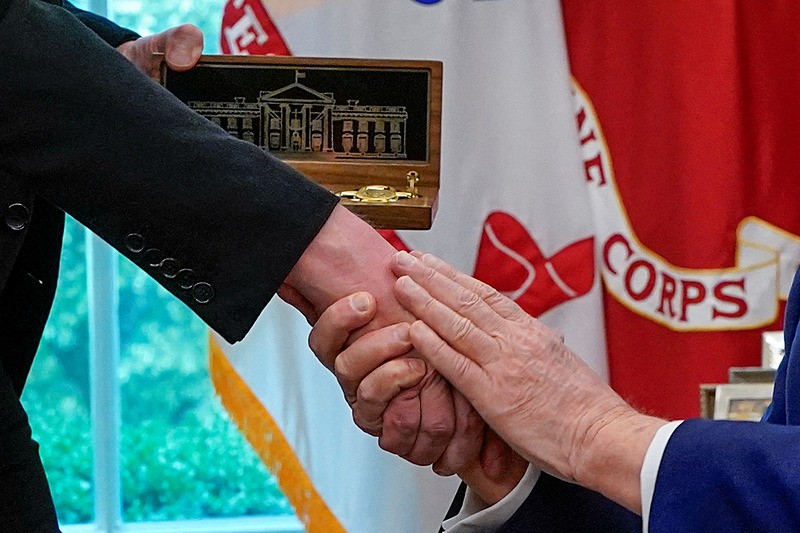 Elon Musk ve Donald Trump. (EPA)