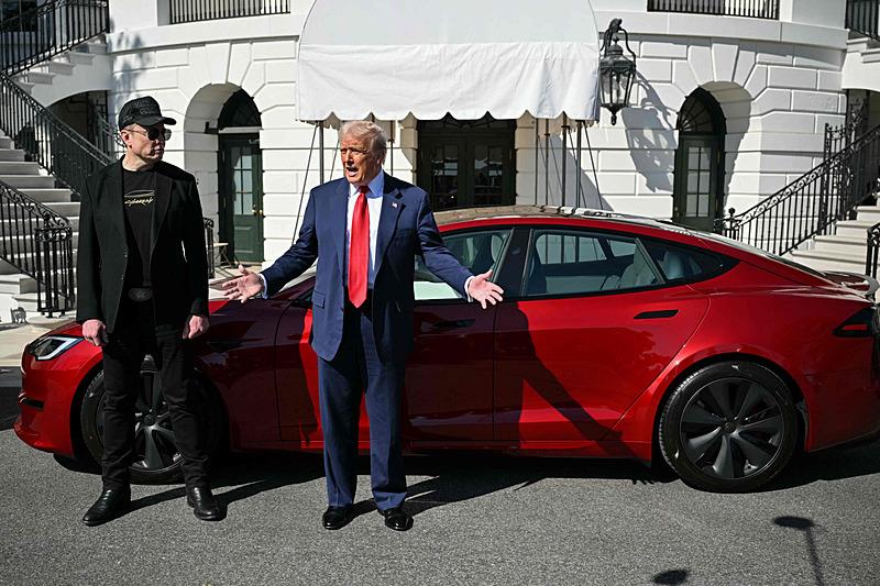 Musk ve Trump, AFP