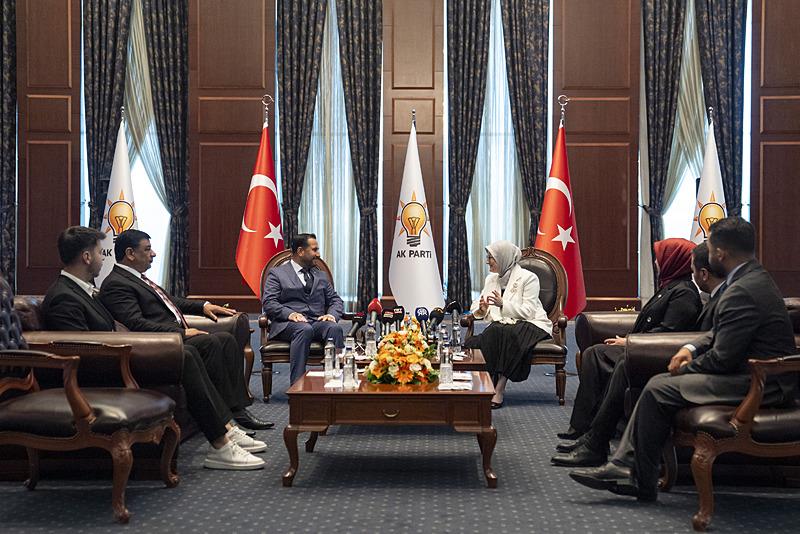 Anavatan Partisi heyeti AK Parti ile bayramlaştı