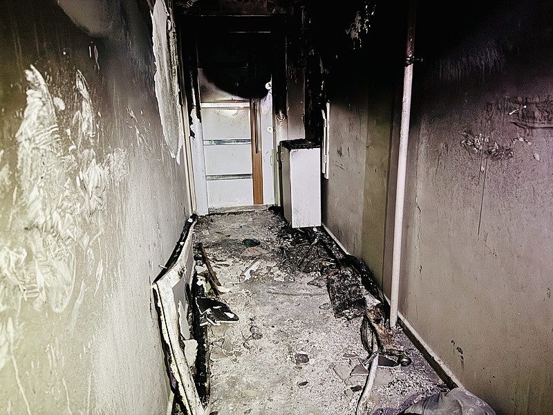 Diyarbakır'da 4 kişinin öldüğü yangında bina sakinleri yaşadıklarını anlattı. (AA)