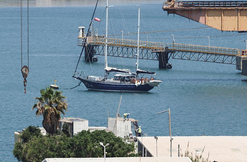 İsrail Madleen'i zorla Aşdod Limanı'na götürdü,Reuters