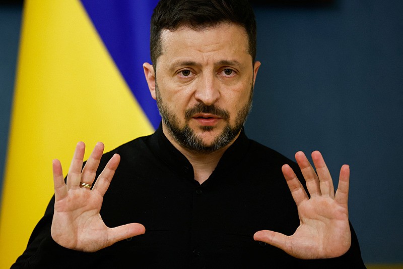Ukrayna Devlet Başkanı Volodimir Zelenskiy
