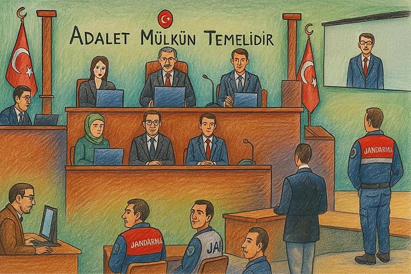 Ekrem İmamoğlu İstanbul Cumhuriyet Başsavcısı Akın Gürlek ve ailesini tehdit niteliğindeki sözleri iddiasıyla görülen davada savunma yaptı (İHA)