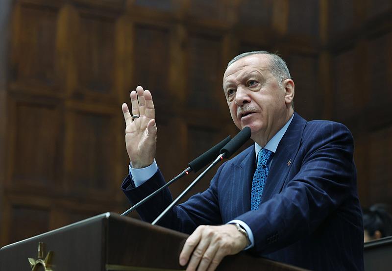 Başkan ve AK Parti Genel Başkanı Recep Tayyip Erdoğan, partisinin TBMM Grup Toplantısı'na katıldı (AA)