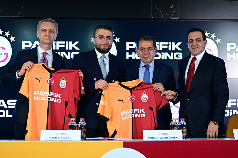 Galatasaray Pasifik Holding ile sponsorluk anlaşması imzaladı (AA)
