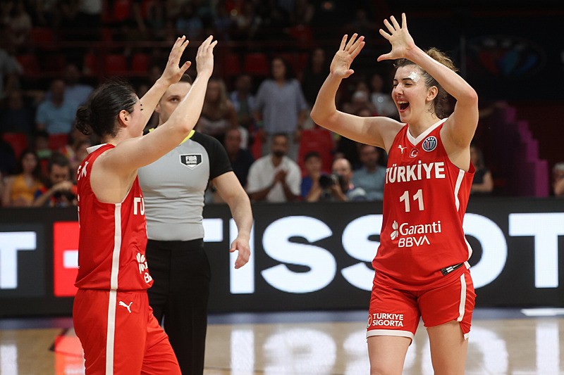 Potanın Perileri, Avrupa Şampiyonası'nda çeyrek finalde!