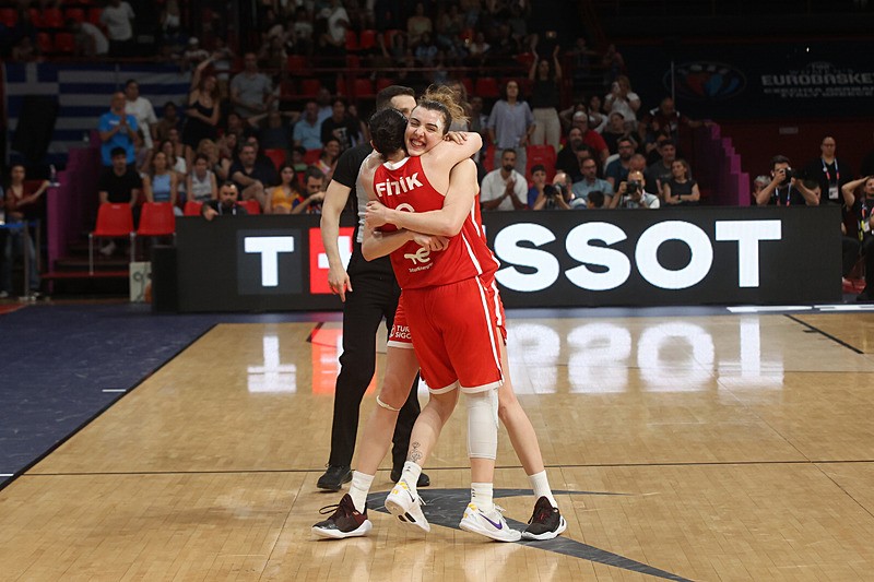 Potanın Perileri, Avrupa Şampiyonası'nda çeyrek finalde!