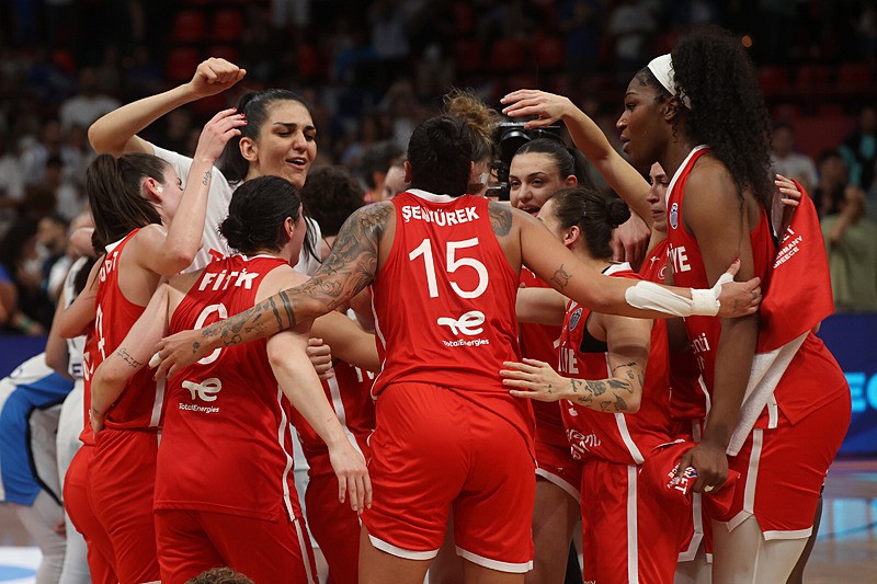 Potanın Perileri, Avrupa Şampiyonası'nda çeyrek finalde!