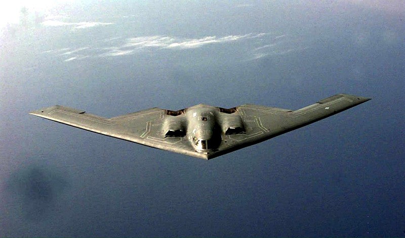 ABD'NİN B2 BOMBARDIMAN UÇAKLARI. (AA-ARŞİV)