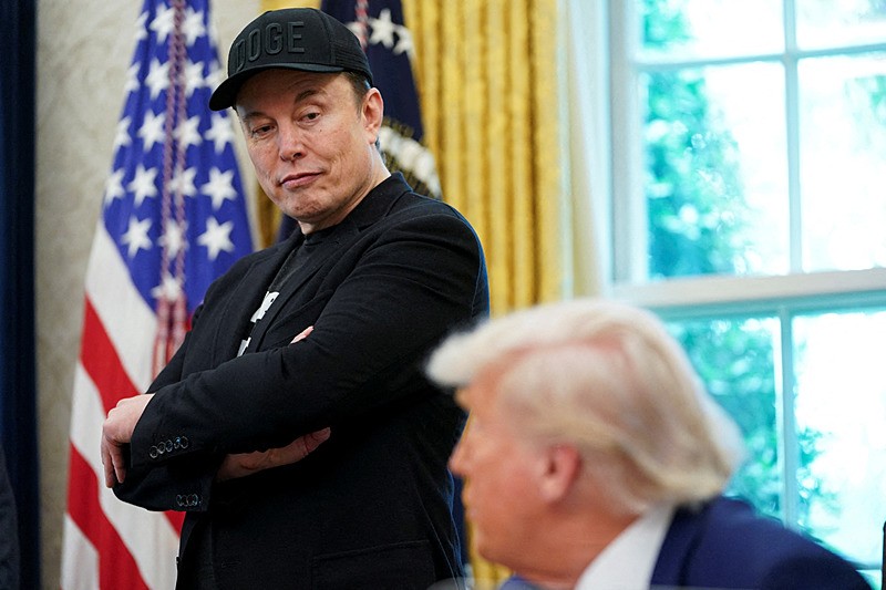 Musk ve Trump, Reuters
