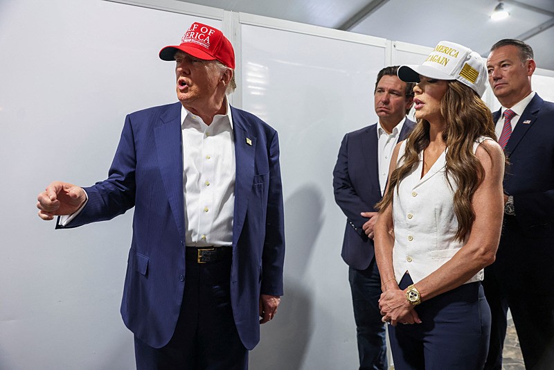 Trump Alcatraz'da, Reuters