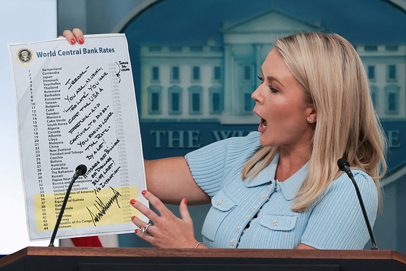 Karoline Leavitt, Reuters