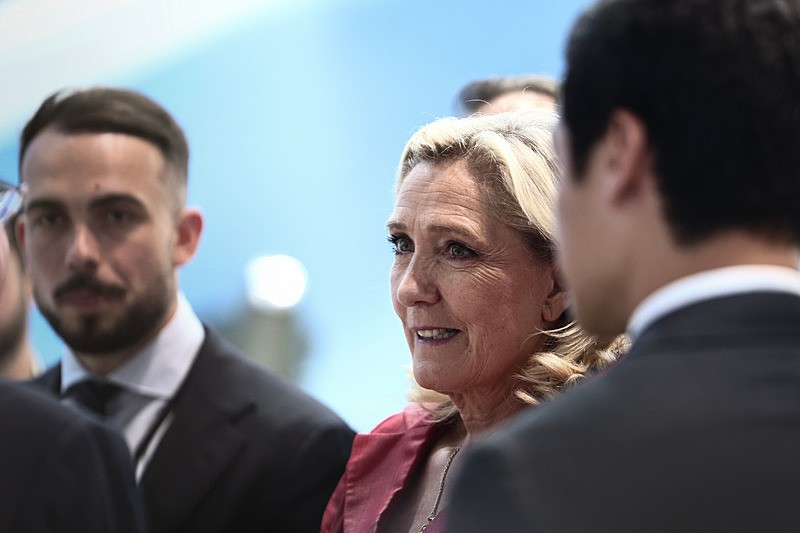 Le Pen, AFP