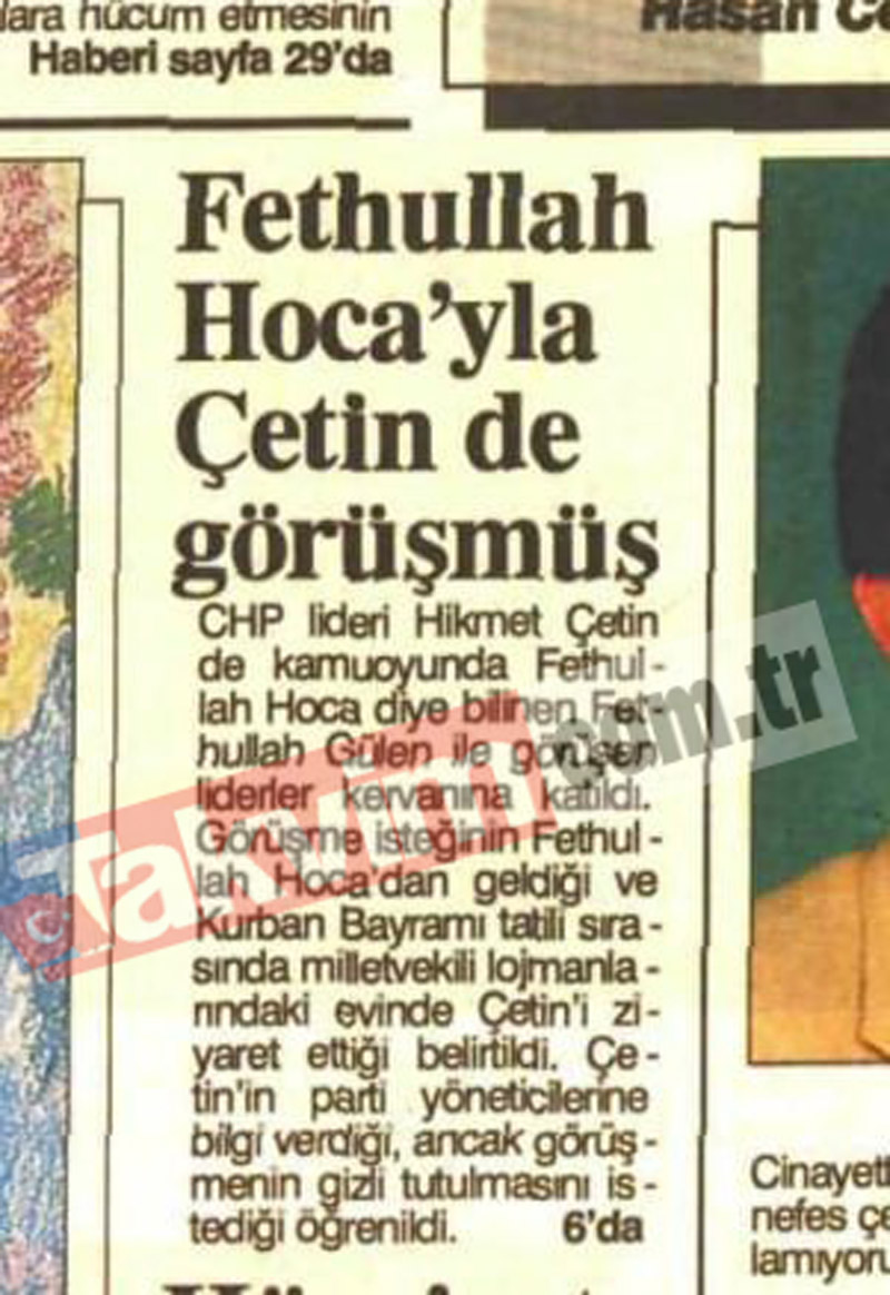 20 Haziran 1995 / Sabah