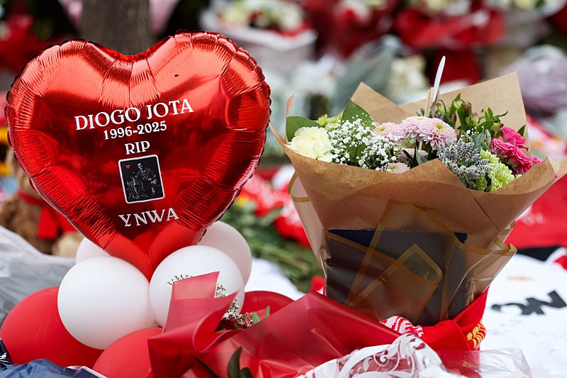 Jota ve Silva'nın cenaze töreni, Reuters