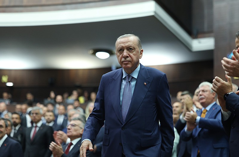 Başkan Recep Tayyip Erdoğan, partisinin TBMM Grup Toplantısı'na katılarak konuşma yaptı (Fotoğraf: AA)