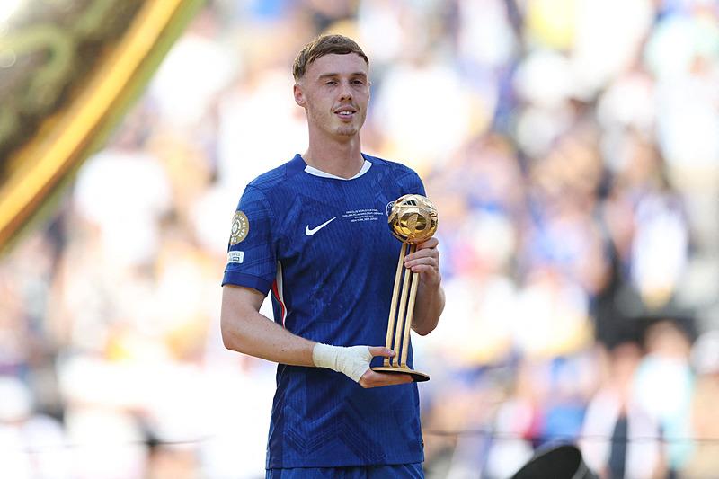 Maçın oyuncusu 2 gol 1 asist yapan Cole Palmer. (AFP)