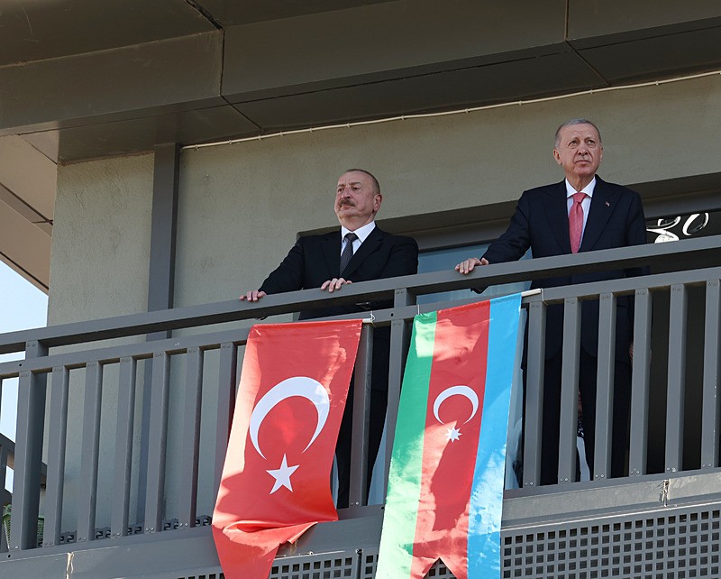 Başkan Erdoğan ve Aliyev (AA, Takvim.com.tr Arşiv)