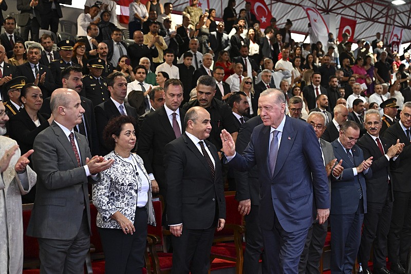 Başkan Erdoğan, 20 Temmuz Barış ve Özgürlük Bayramı Töreni'ne katıldı (AA)