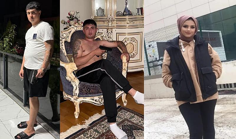 Diyarbakır'da İlayda Alkaş'ı (22) öldüren Cemal Alpaslan (30) ile dün 3 aylık hamile Helin Eren'i (19) (sağda)yine tabancayla vurarak öldüren Siyabend Şeker'in (20) (solda) arkadaş oldukları ortaya çıktı.
