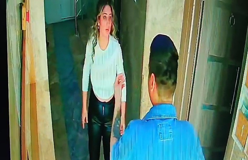 Sevcan hemşirenin eşi tarafından öldürüldüğü olaya ilişkin görüntüler ortaya çıktı. (DHA)